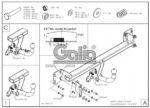 Κοτσαδόρος BMW 5-series 4θυρο 2003-2010 (με βίδες) - Image 3