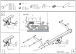 FORD Mondeo, Κοτσαδόρος, 4θυρο, 5θυρο, 2000-2007  (με βίδες) - Image 3