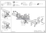 MERCEDES B, Κοτσαδόρος, hatchback, 2011- (με βίδες) - Image 3