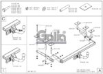 OPEL Vectra, Κοτσαδόρος, kombi, 2003-2008 (με βίδες) - Image 3