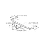 Κοτσαδόρος AUDI A3  3θυρο  2013- (με βίδες) - Image 4